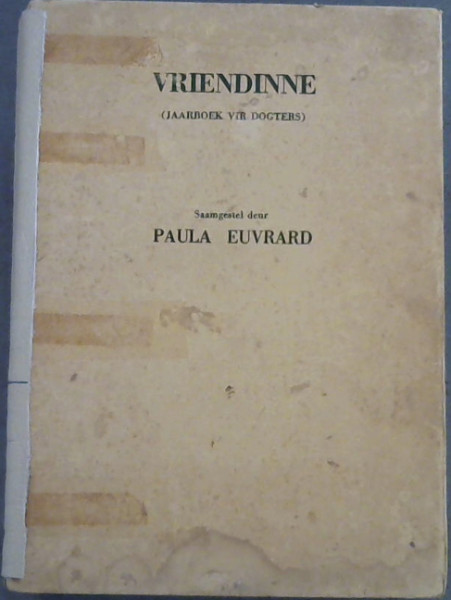 Vriendinne (Jaarboek vir Dogters)