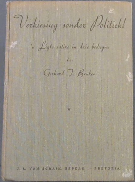 Verkiesing Sonder Politiek