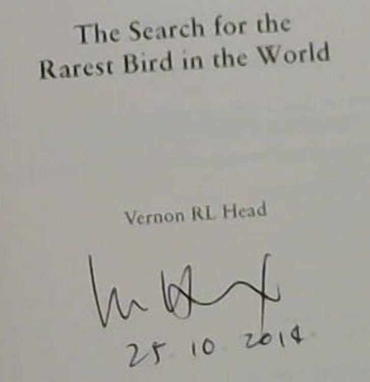 The search for the rarest bird in the world