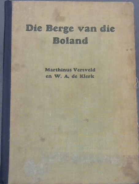Die Berge van die Boland