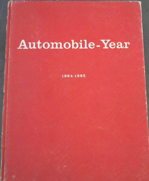 Automobile Year No 12 Edition 1964-1965