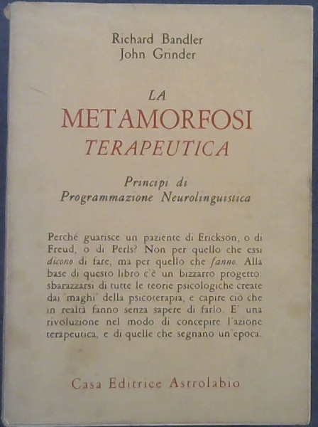La Metamorpfosi Terapeutica