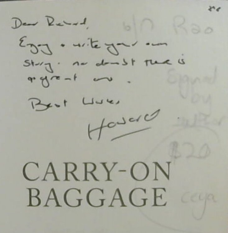 Carry - On Baggage