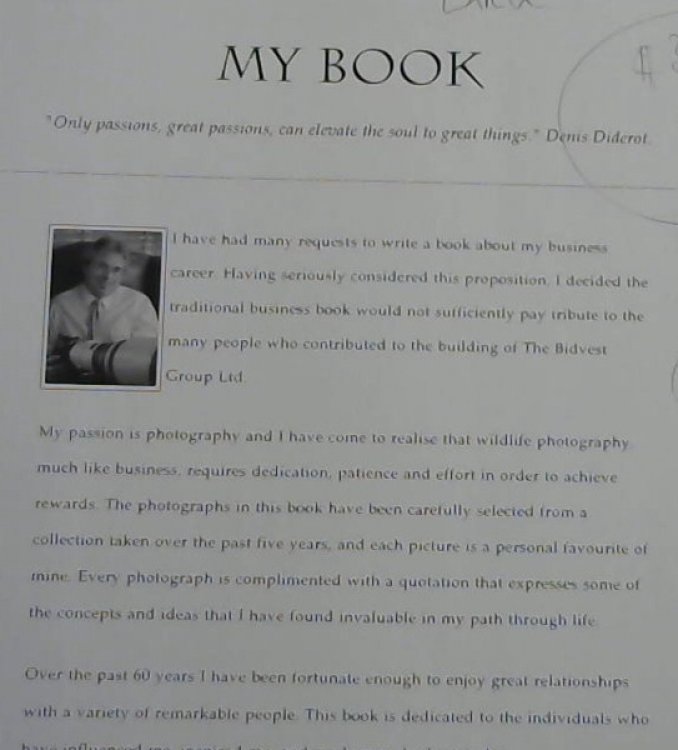 My Book