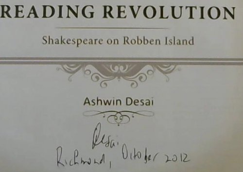 Image for Reading Revolution: Shakespeare on Robben Island Reading Revolution: Shakespeare on Robben Island