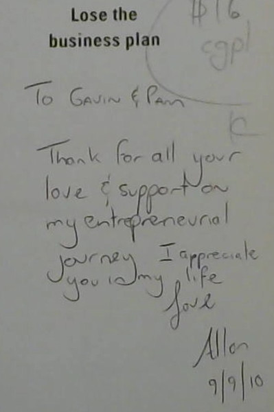 Image for Lose the Business Plan Lose the Business Plan