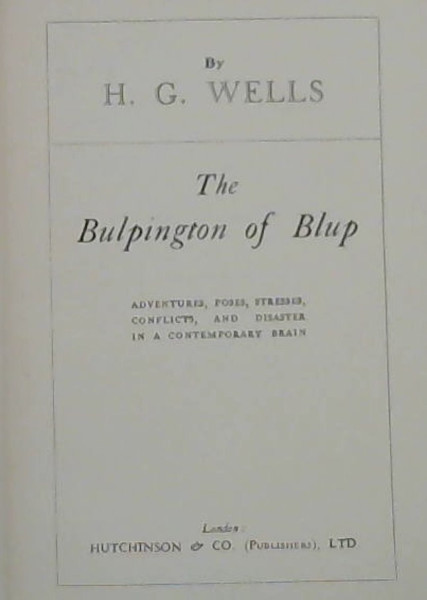 The Bulpington of Blup