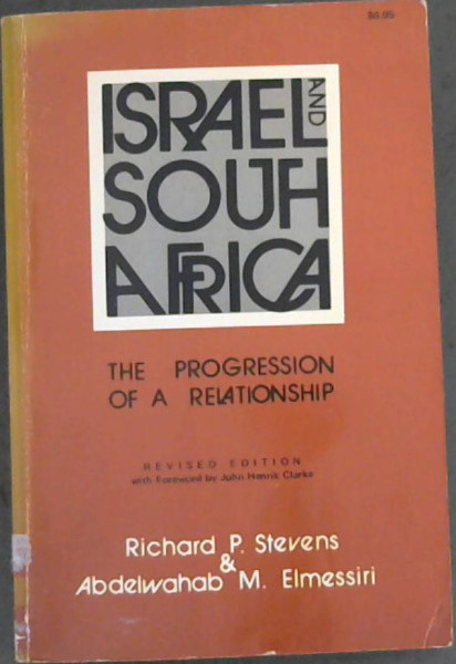 Israel and SOuth Africxa : The Progression of a Relationship