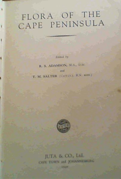 Flora of the Cape Peninsula