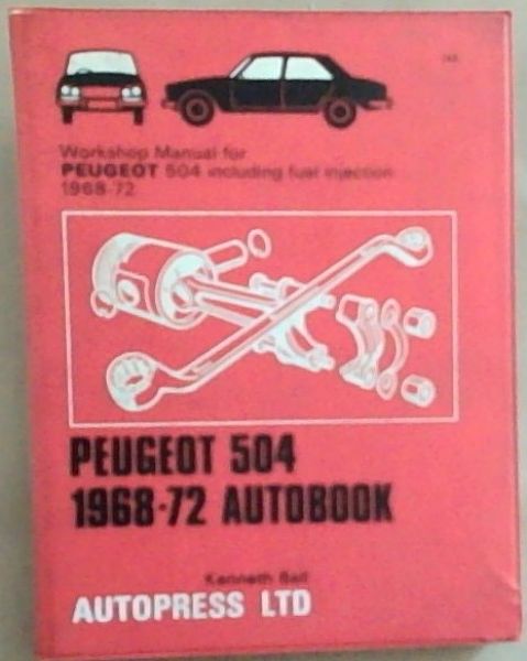 Image for Peugeot 504 1968-72 Autobook Peugeot 504 1968-72 Autobook
