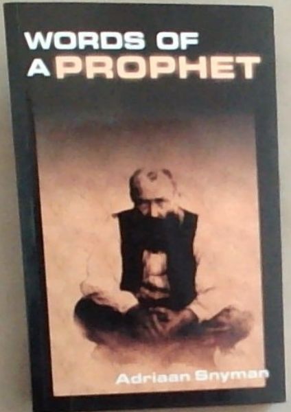 Words of a Prophet