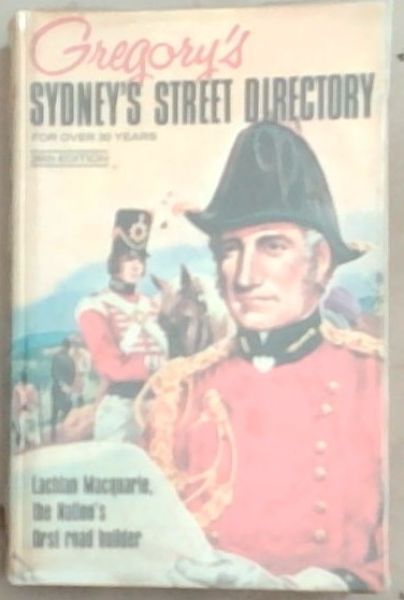 Gregory's Sydney's Street Directory. 36th edition