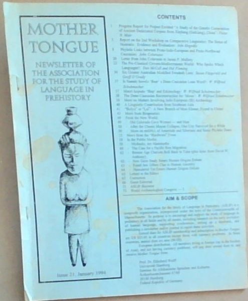 Mother Tongue Issue 21 January 1994