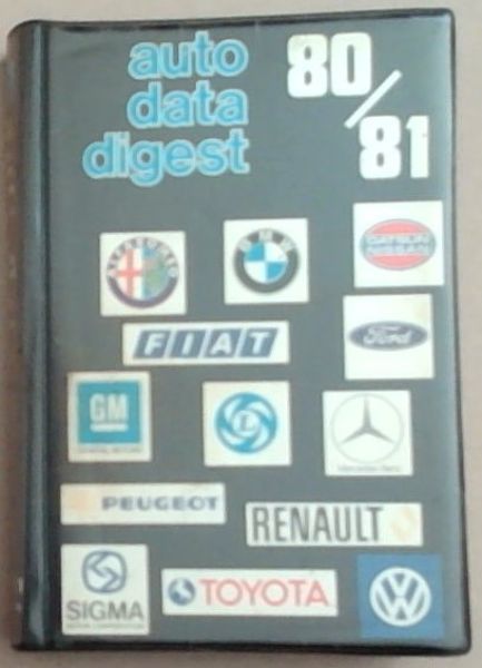 Image for Auto Data Digest 80/81. 6th Edition Auto Data Digest 80/81. 6th Edition