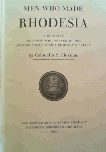 Men Who Made Rhodesia