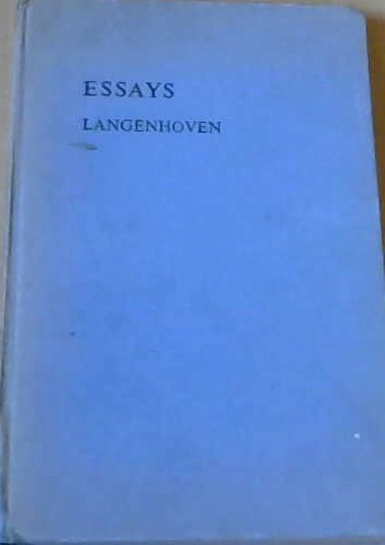 Essays uit Versamelde Werke