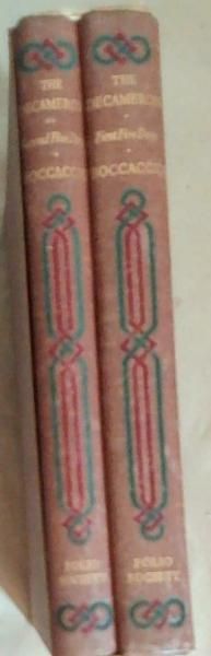 The Decameron of Giovanni Boccaccio. 2 volume set