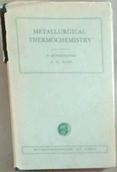 Metallurgical Thermochemistry