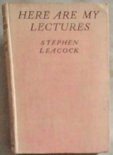 Here are my Lectures