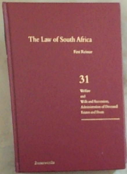 The Law of South Africa, Volume 31. First Reissue