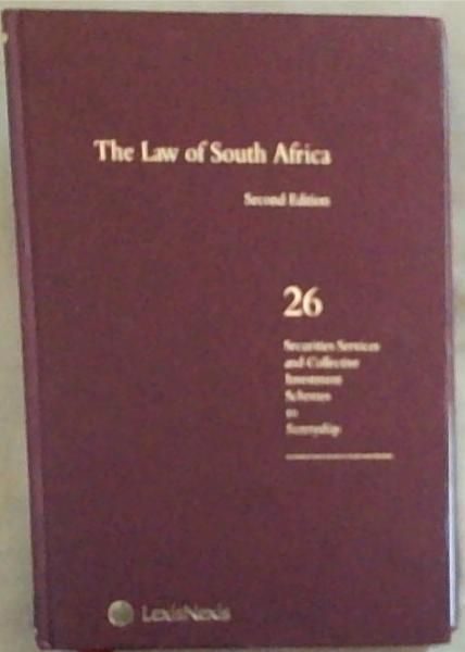 The Law of South Africa , 2nd Edition, Volume 26