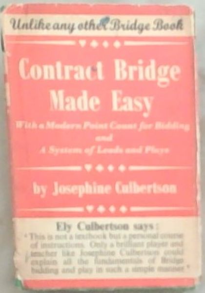 Contract Bridge Made Easy