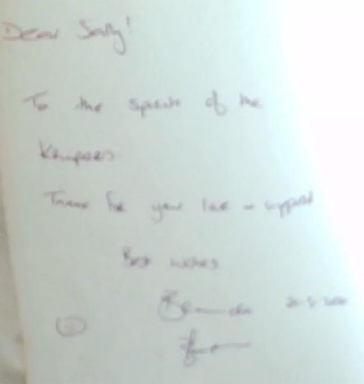 Kalahari Rain Song [signed]