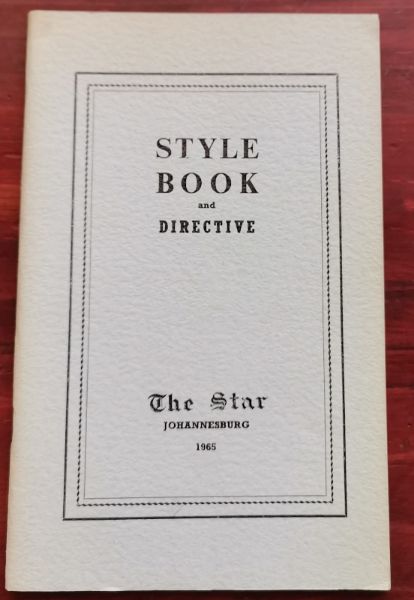 Style Book and Directive