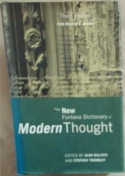 New Fontana Dictionary of Modern Thought