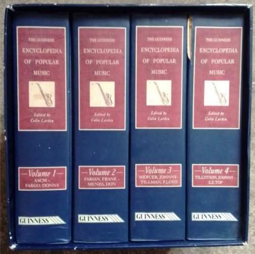 The Guinness Encyclopedia of Popular Music Volume 1-4