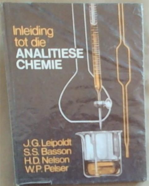 Inleiding Tot Die Analitiese Chemie
