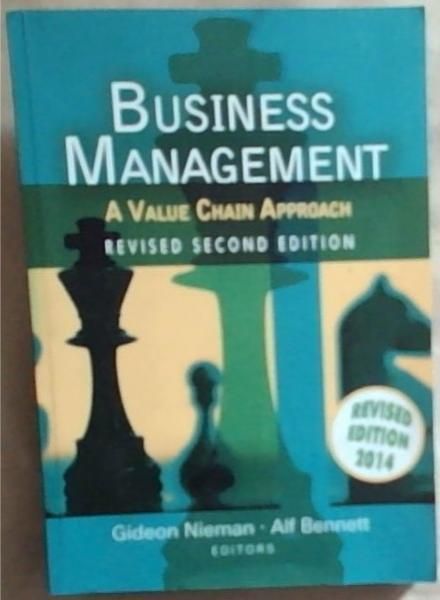 BUSINESS MANAGEMENT - A VALUE CHAIN APPROACH