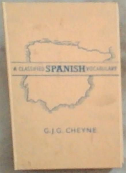 A Classified Spanish Vocabulary