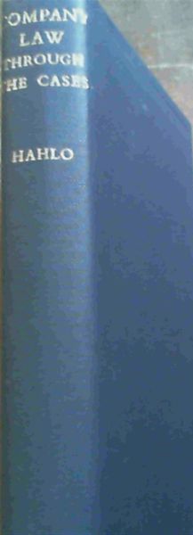 Company Law Through The Cases