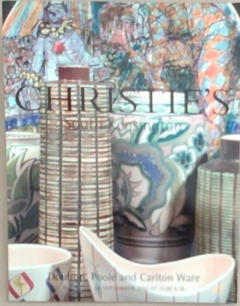 Christie's Doulton, Poole and Carlton Ware, Thursday 20 September 2001 at 11:00 am