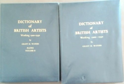 Dictionary of British Artists Working 1900-1950