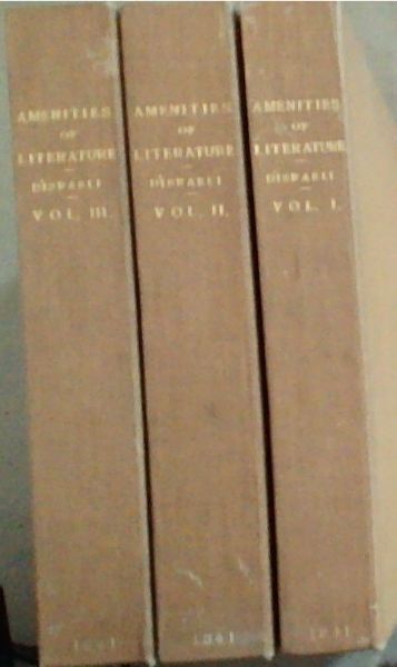 Amenities of Literature Volume 1-3
