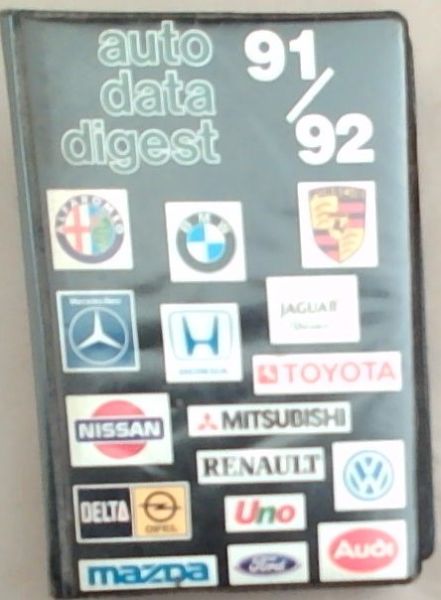 Auto Data Digest 1991/92