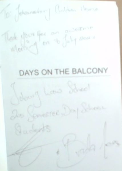 DAYS ON THE BALCONY: Life of a suburban bystander