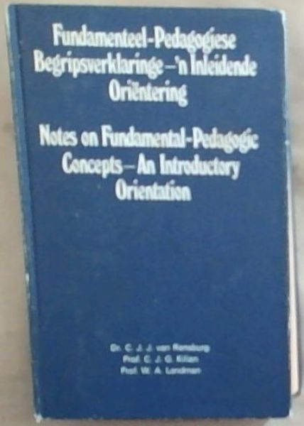 Notes on Fundamental-Pedagogic Concept and Introduction Orientation