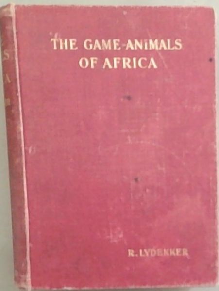 The Game Animals Of Africa
