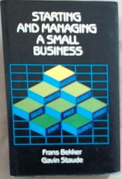 Starting and Managing A Small Business