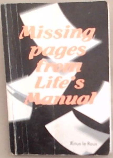 Image for Missing Pages from Life's Manual Missing Pages from Life's Manual