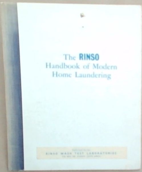 The Rinso Handbook of Modern Home Laundering