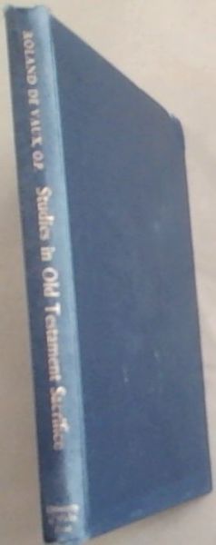 Studies in Old Testament Sacrifice