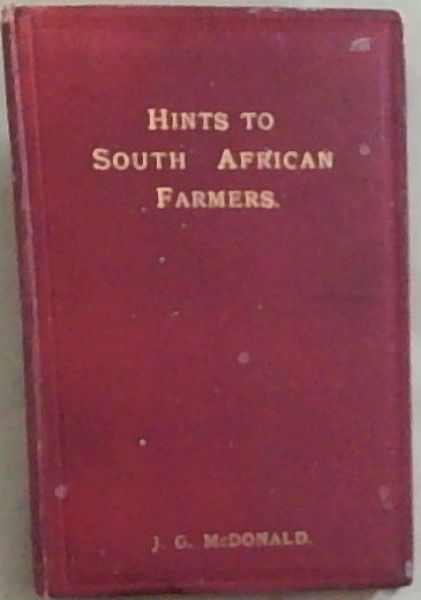 Hints to South African Farmers