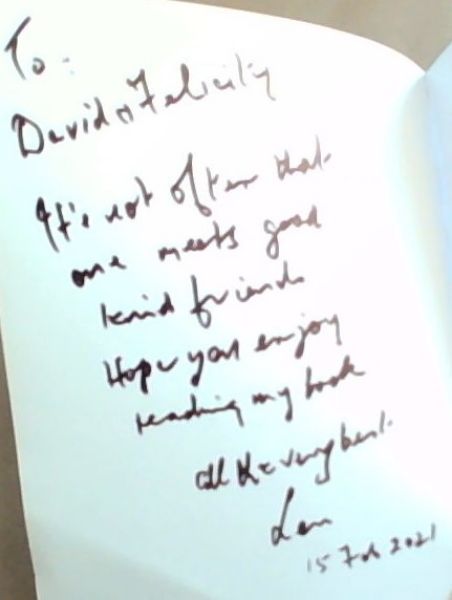 Swimming against the Tide (Signed by the author)