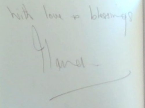 Touching the Earth; A glimpse into Granna's soul (Signed)