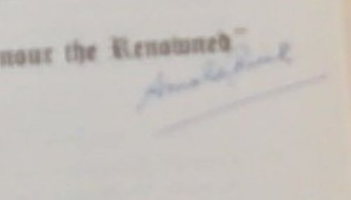 Poems to Honour the Renowned and other illustrated poems (Signed)