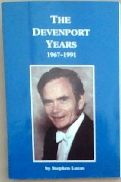 Martyn Devenport Years 1967-1991lucas Victoria College Jersey